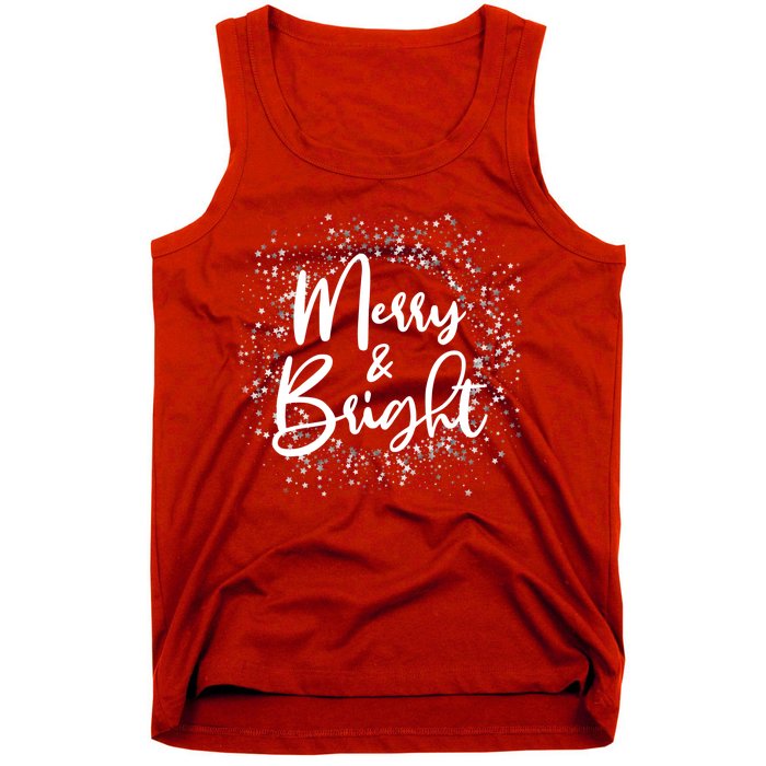 Christmas Merry and Bright Tank Top