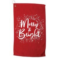 Christmas Merry and Bright Golf Towel