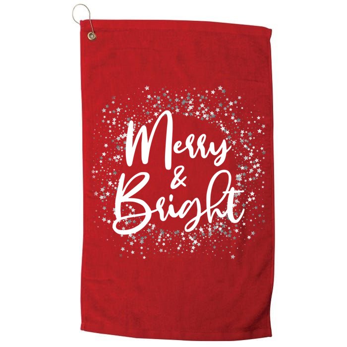 Christmas Merry and Bright Golf Towel