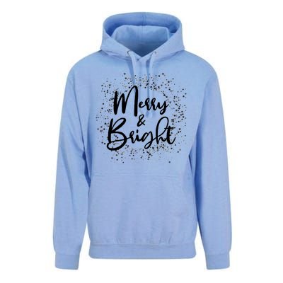 Christmas Merry and Bright Unisex Surf Hoodie