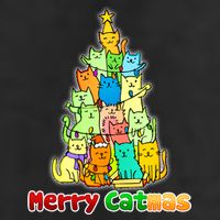 Christmas Merry Catmas Tree Adult Drive Performance Visor