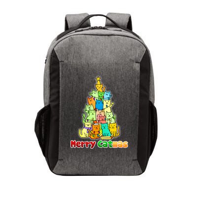 Christmas Merry Catmas Tree Vector Backpack