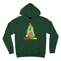 Christmas Merry Catmas Tree Hoodie