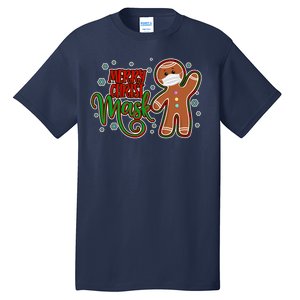 Christmas Merry Christ-Mask Gingerbread Man Tall T-Shirt