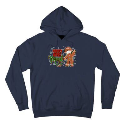 Christmas Merry Christ-Mask Gingerbread Man Tall Hoodie