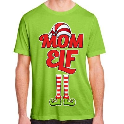 Christmas Mom Elf Adult ChromaSoft Performance T-Shirt