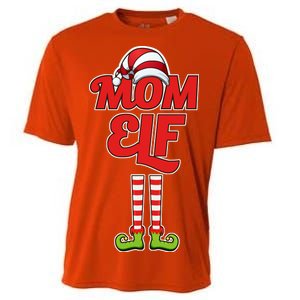 Christmas Mom Elf Cooling Performance Crew T-Shirt