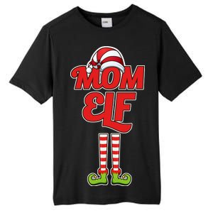 Christmas Mom Elf Tall Fusion ChromaSoft Performance T-Shirt