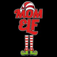 Christmas Mom Elf Mug