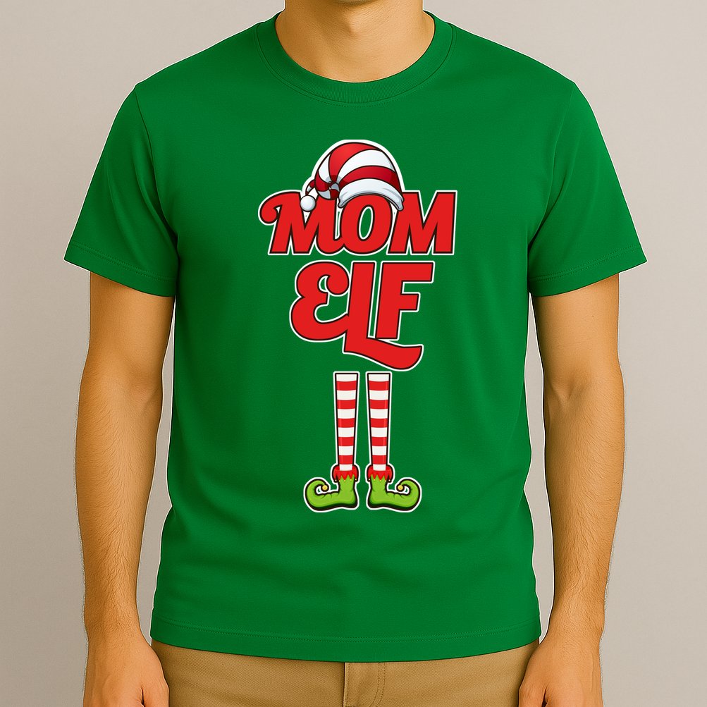 Christmas Mom Elf T-Shirt