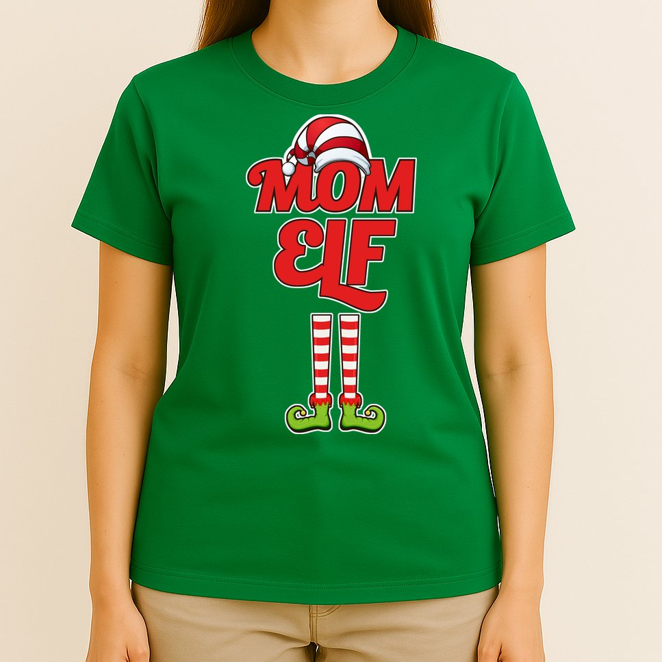Christmas Mom Elf T-Shirt