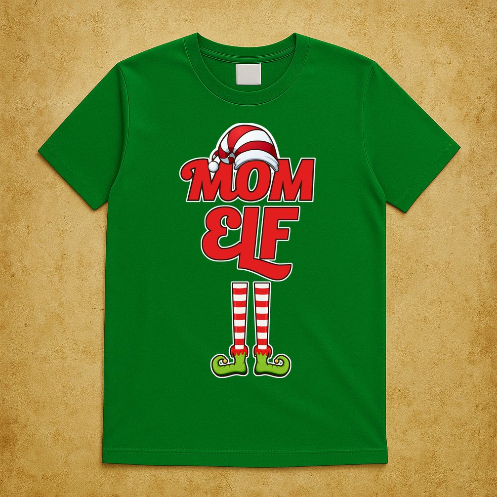 Christmas Mom Elf T-Shirt