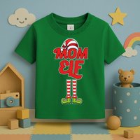 Christmas Mom Elf Toddler T-Shirt