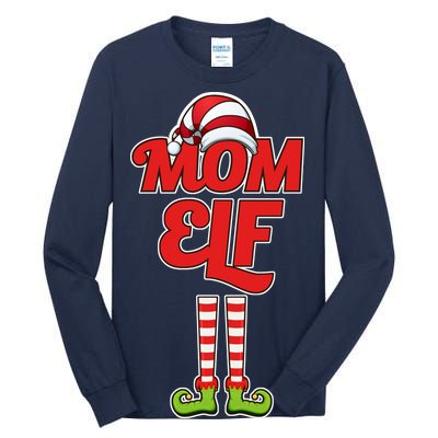 Christmas Mom Elf Tall Long Sleeve T-Shirt