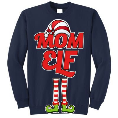 Christmas Mom Elf Tall Sweatshirt