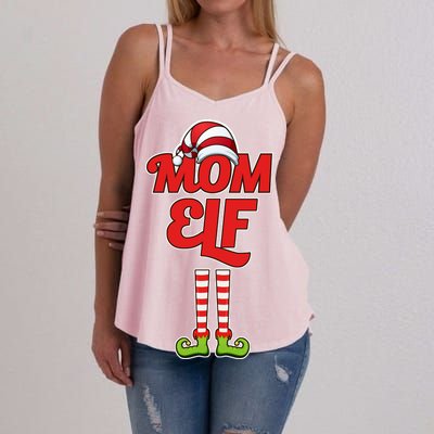 Christmas Mom Elf Women's Strappy Tank