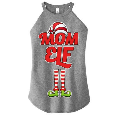 Christmas Mom Elf Women's Perfect Tri Rocker Tank