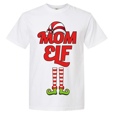 Christmas Mom Elf Garment-Dyed Heavyweight T-Shirt