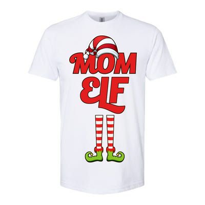 Christmas Mom Elf Softstyle CVC T-Shirt