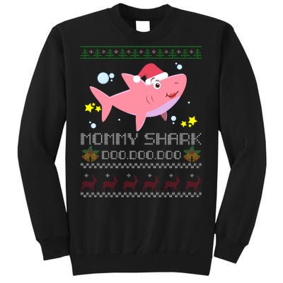 Christmas Mommy Shark Sweatshirt