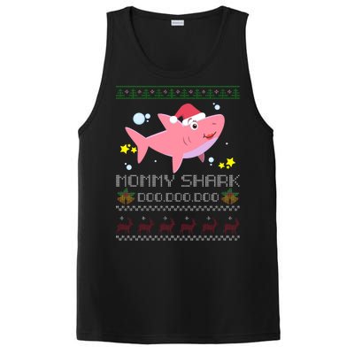 Christmas Mommy Shark PosiCharge Competitor Tank