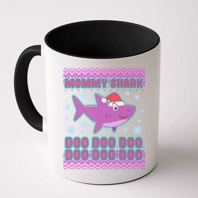 Christmas Mommy Shark Doo Doo Doo Mug