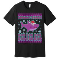 Christmas Mommy Shark Doo Doo Doo Premium T-Shirt