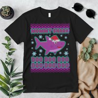 Christmas Mommy Shark Doo Doo Doo Premium T-Shirt