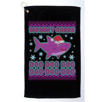 Christmas Mommy Shark Doo Doo Doo Golf Towel