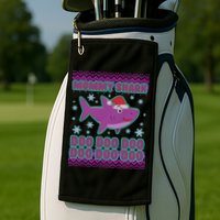 Christmas Mommy Shark Doo Doo Doo Golf Towel