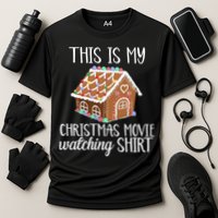 Christmas Movie Watching Cooling Performance Crew T-Shirt