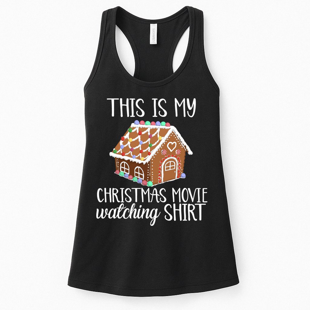 Christmas Movie Watching Womens Tank Top