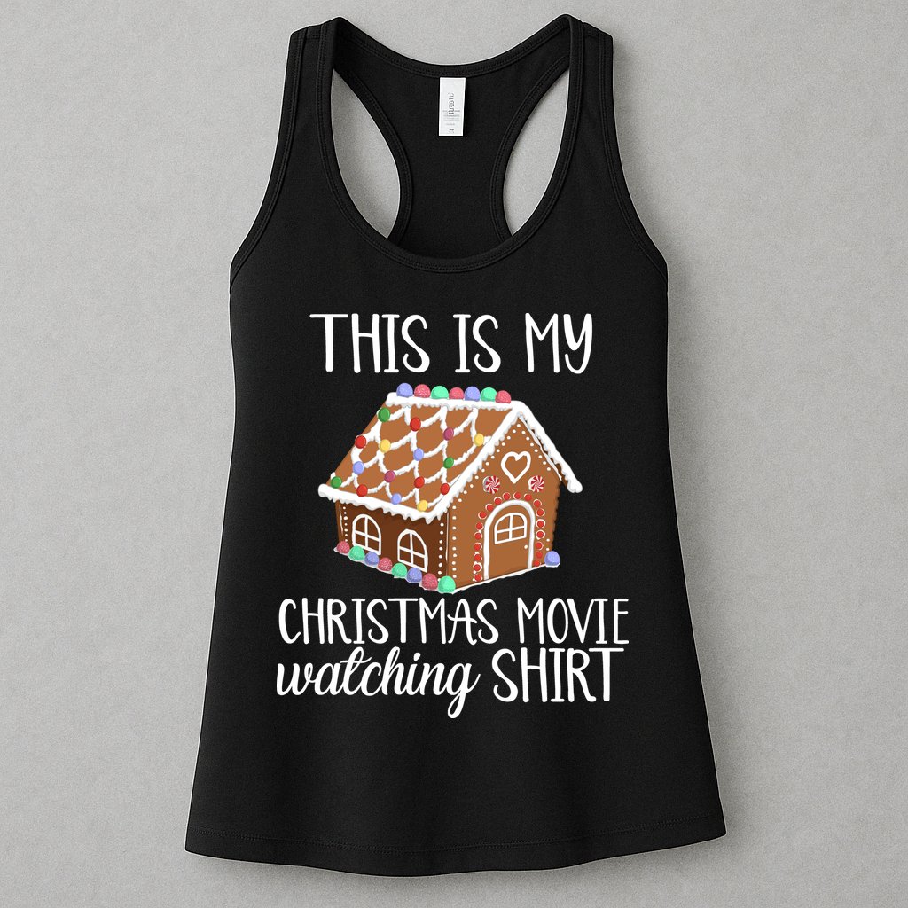 Christmas Movie Watching Womens Tank Top