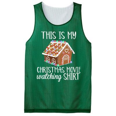 Christmas Movie Watching Mesh Reversible Basketball Jersey Tank