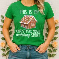 Christmas Movie Watching Women's T-Shirt