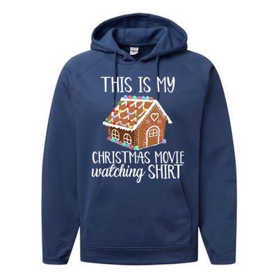 Christmas Movie Watching Performance Fleece Hoodie