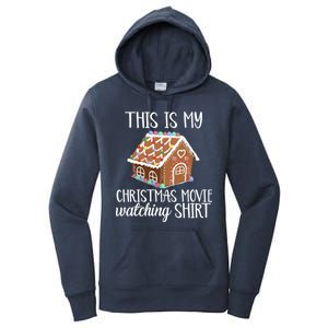 Christmas Movie Watching Women's Pullover Hoodie