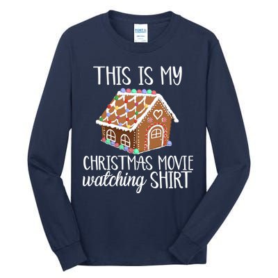 Christmas Movie Watching Tall Long Sleeve T-Shirt