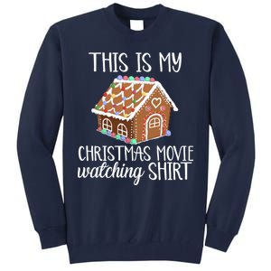 Christmas Movie Watching Tall Sweatshirt