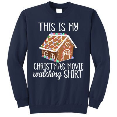 Christmas Movie Watching Tall Sweatshirt