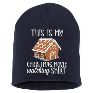 Christmas Movie Watching Short Acrylic Beanie