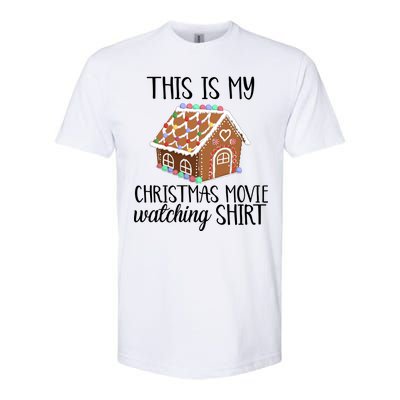 Christmas Movie Watching Softstyle CVC T-Shirt