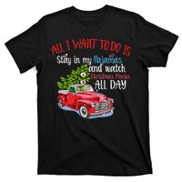 Christmas Movies And Pajamas T-Shirt