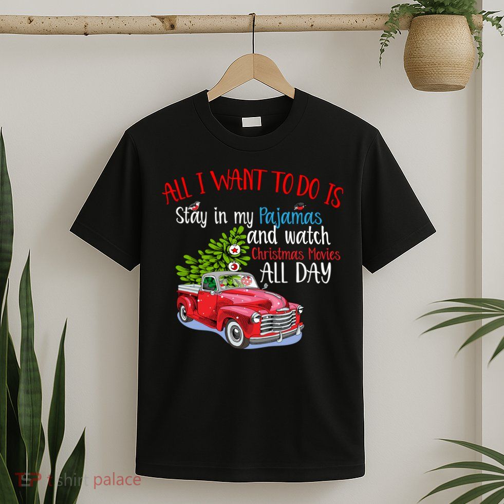 Christmas Movies And Pajamas T-Shirt