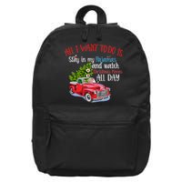 Christmas Movies And Pajamas 16 in Basic Backpack