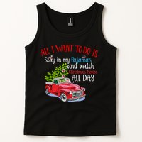 Christmas Movies And Pajamas Tank Top