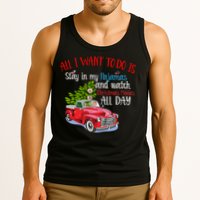 Christmas Movies And Pajamas Tank Top