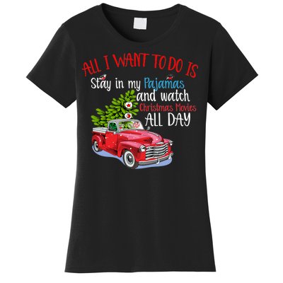 Christmas Movies And Pajamas Women's T-Shirt