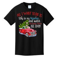 Christmas Movies And Pajamas Kids T-Shirt