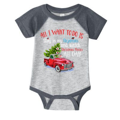 Christmas Movies And Pajamas Infant Baby Jersey Bodysuit